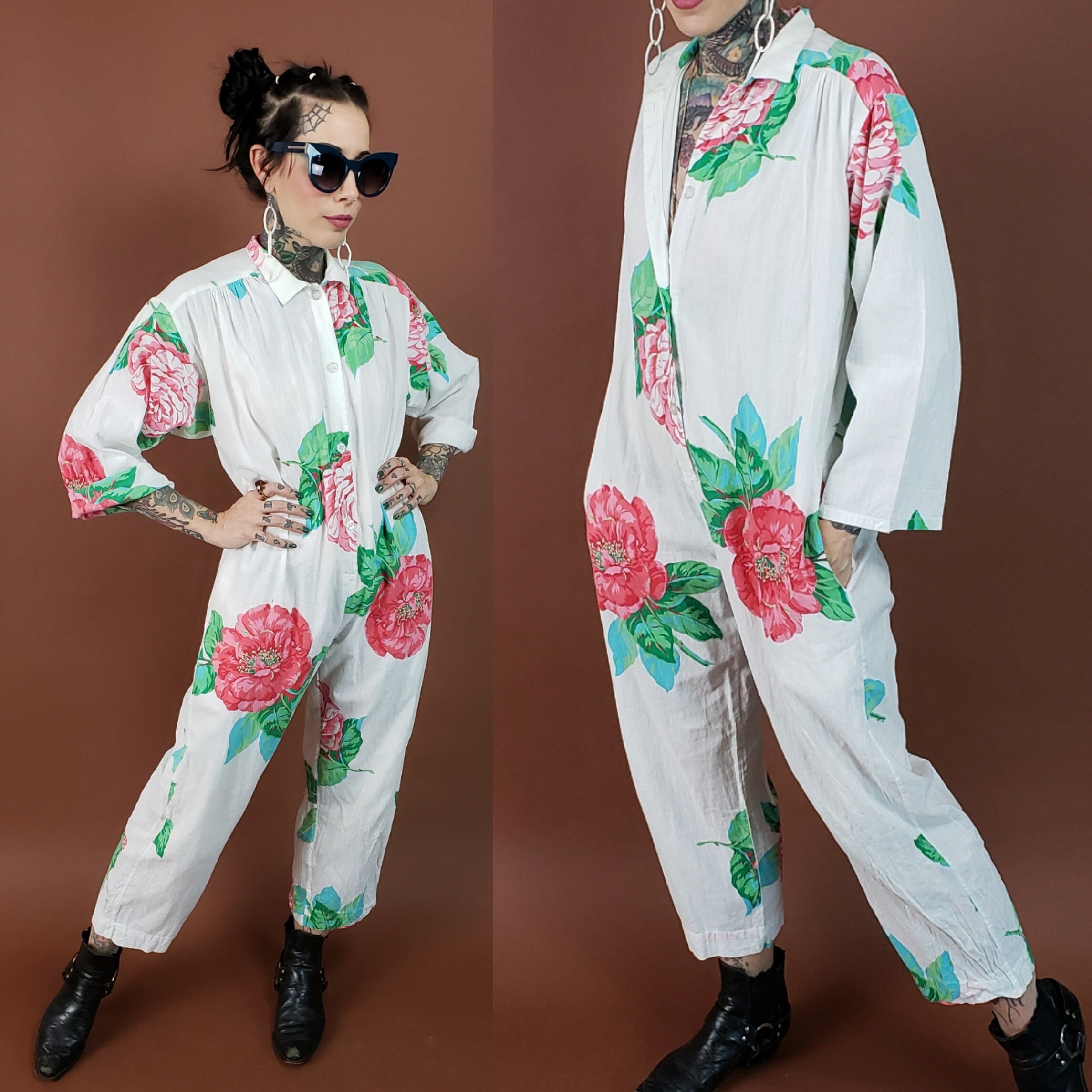 white one piece pants suit