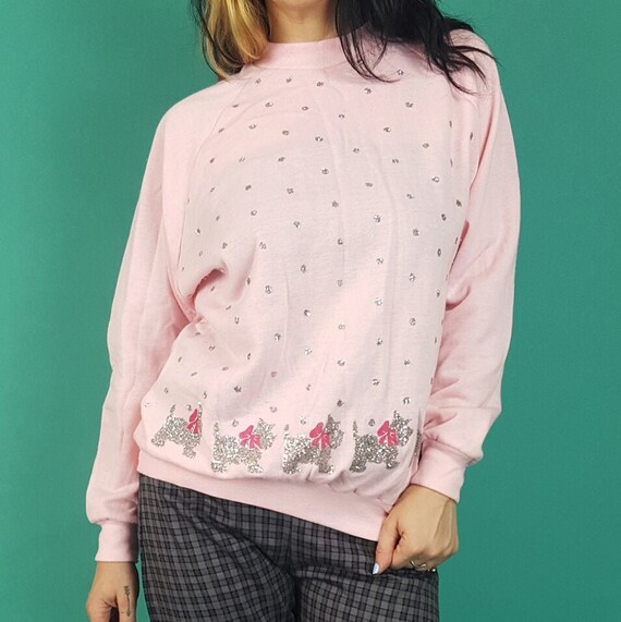 Soft sweet vintage girls Handmade with Knotted pink polka dot accents Very good Vintage Pink Polka Dot Girls Top Very good China Galore.