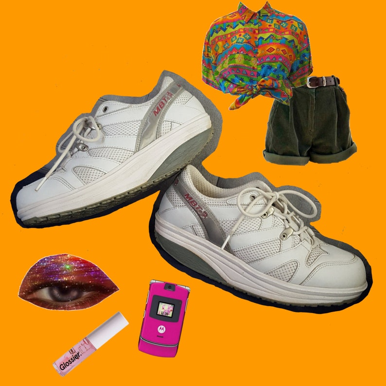 Women�s size 9 LaceUp 1990s Heels Vintage 90�s y2k Chunky