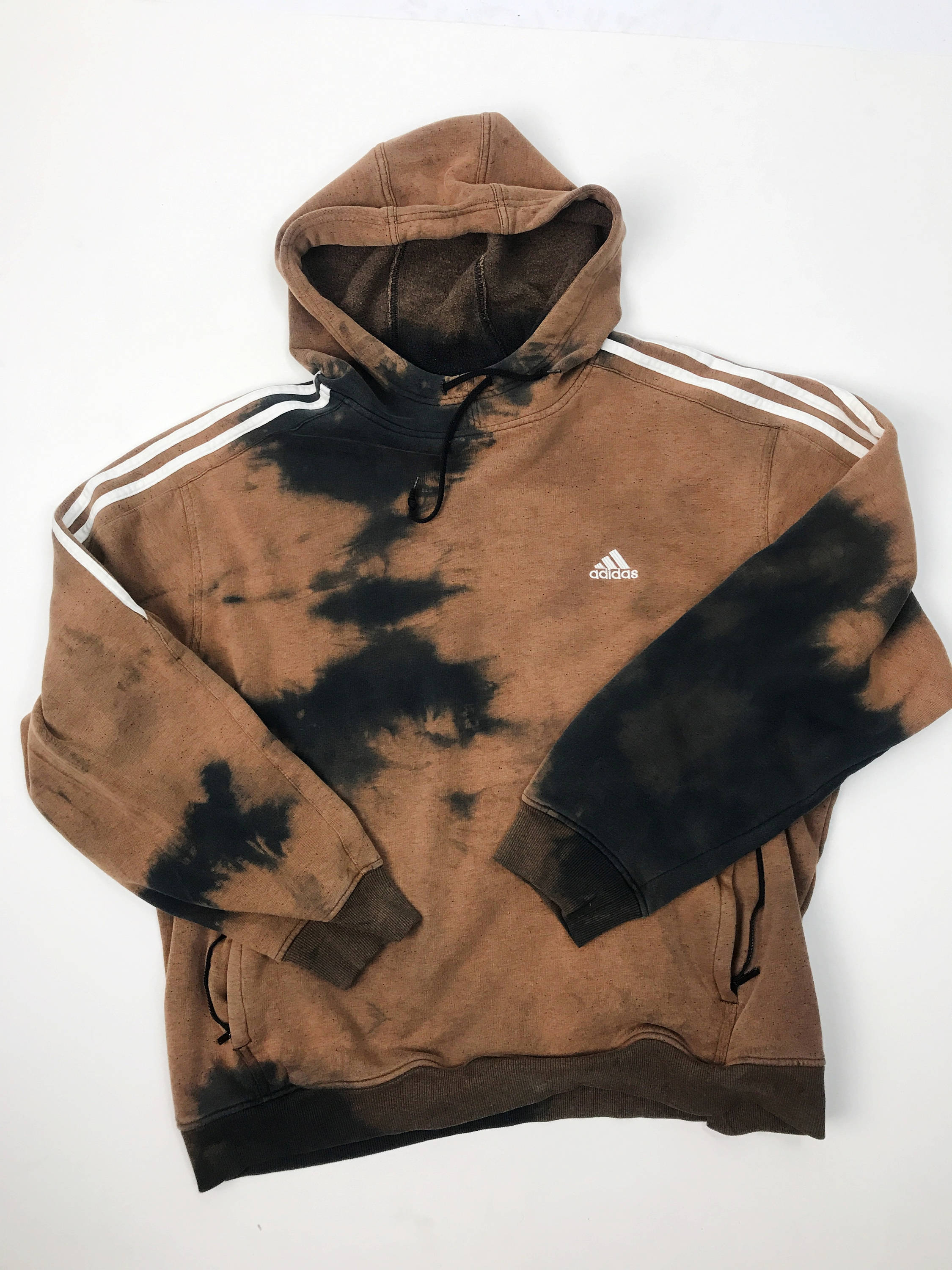 bleached adidas hoodie