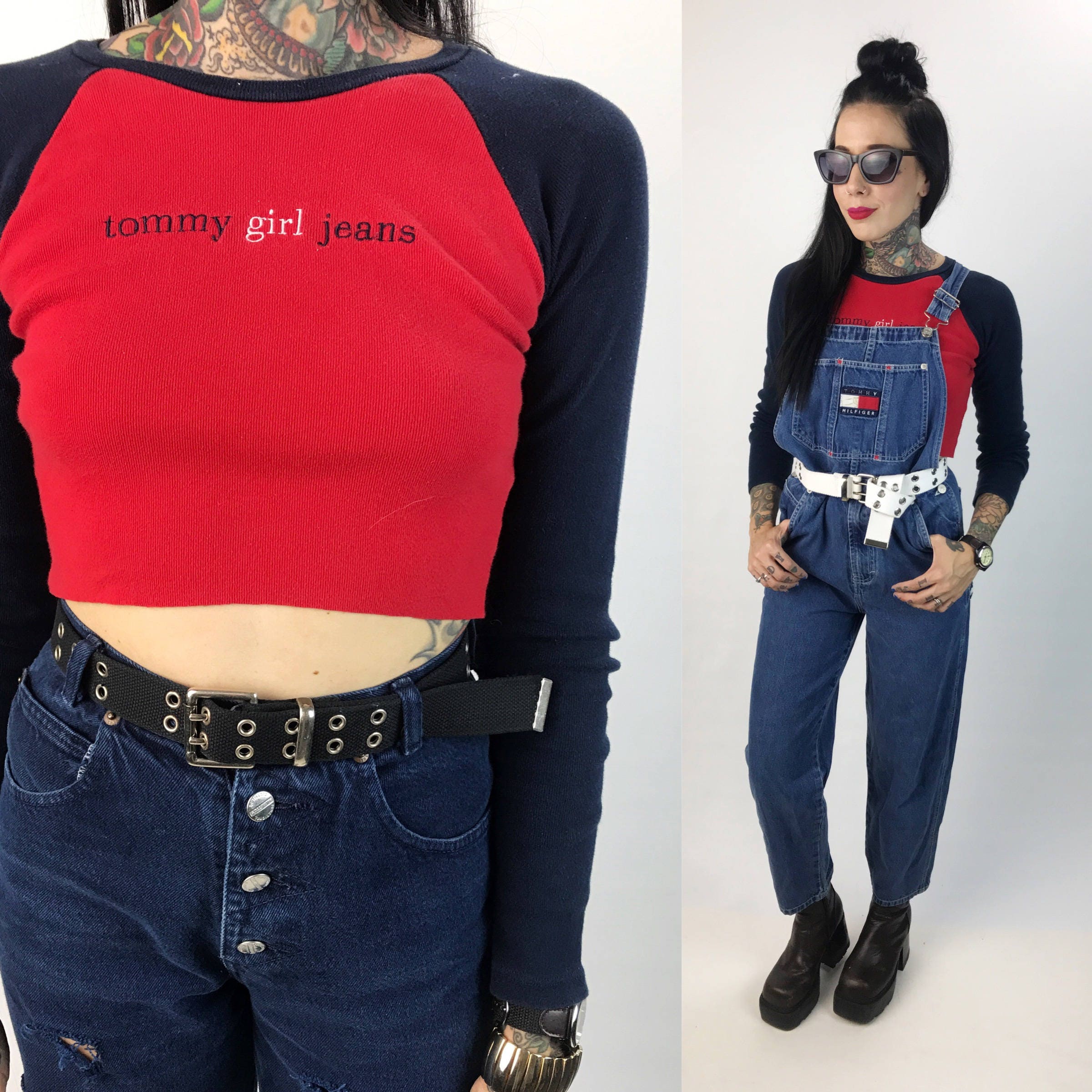 tommy hilfiger 90s crop top