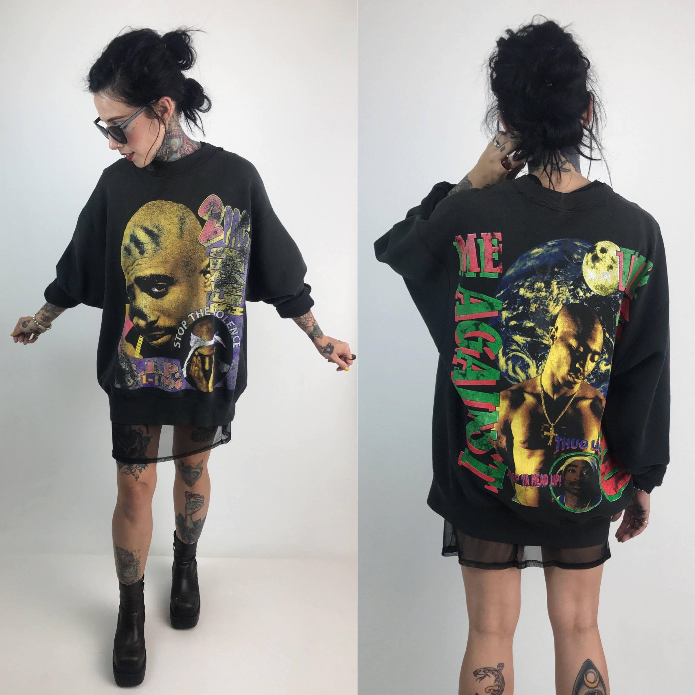 vintage tupac sweatshirt