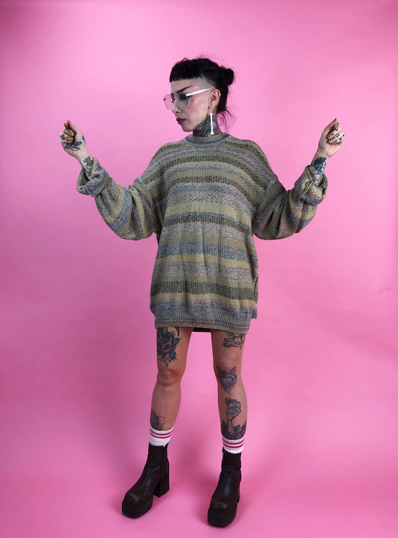 90 ' s pour homme copain rayée texturée copain homme tricot pull XL Plus taille cavalier - tons de terre fine horizontale ample rayé pull lin papy 74a9cf 90 ' s pour homme copain rayée texturée copain homme tricot pull XL Plus taille cavalier - tons de terre fine horizontale ample rayé pull lin papy 74a9cf