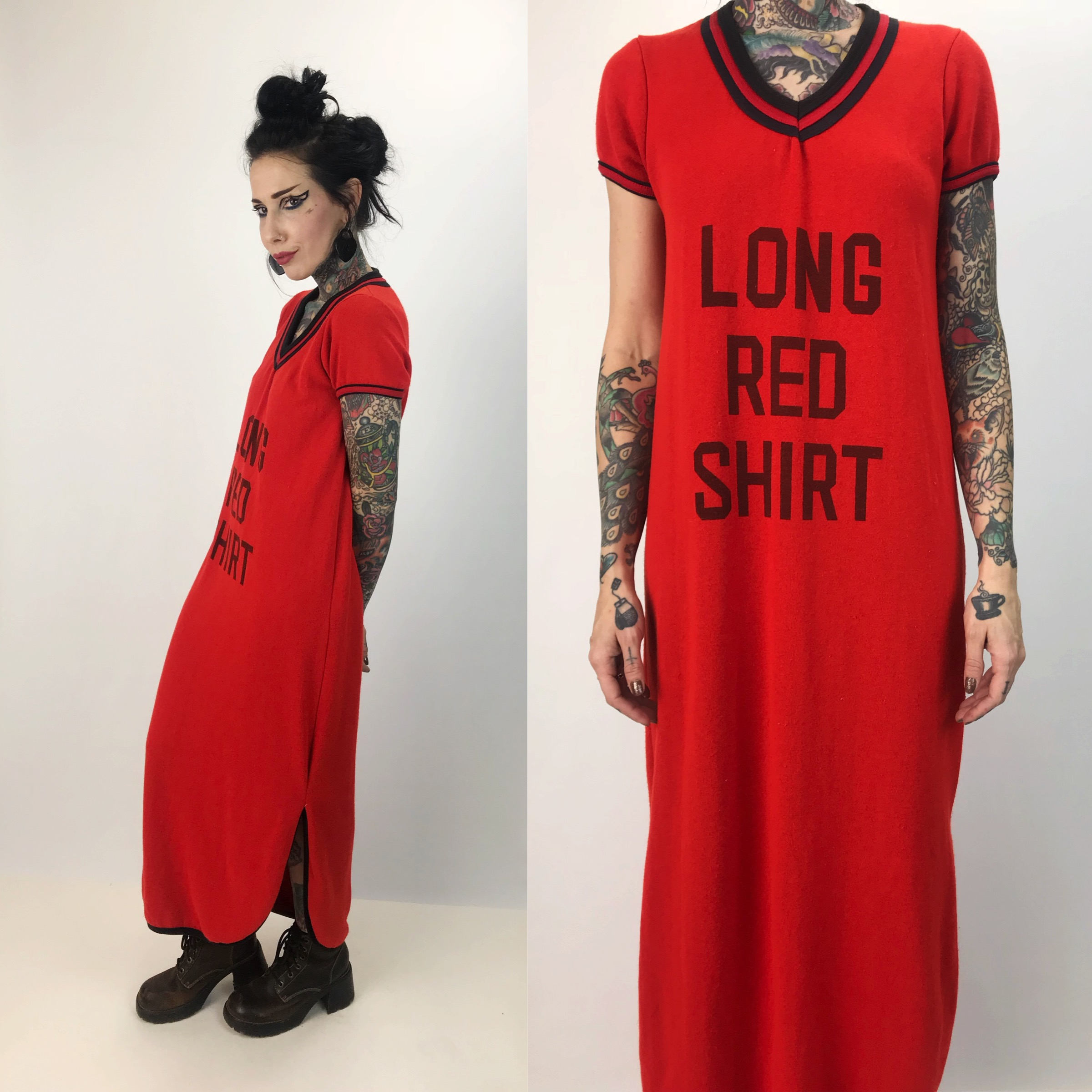 funky shirt dress
