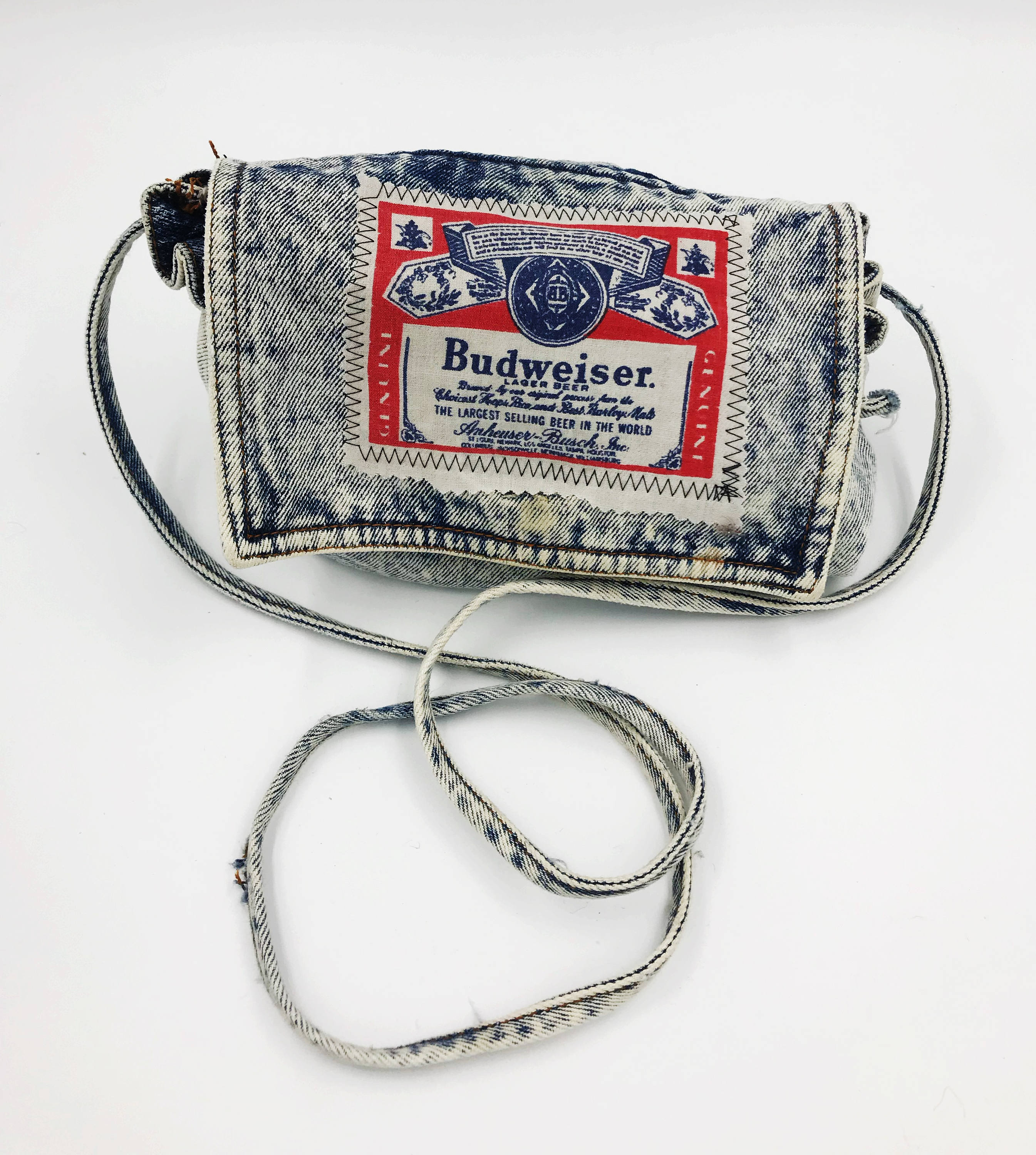 small denim purse