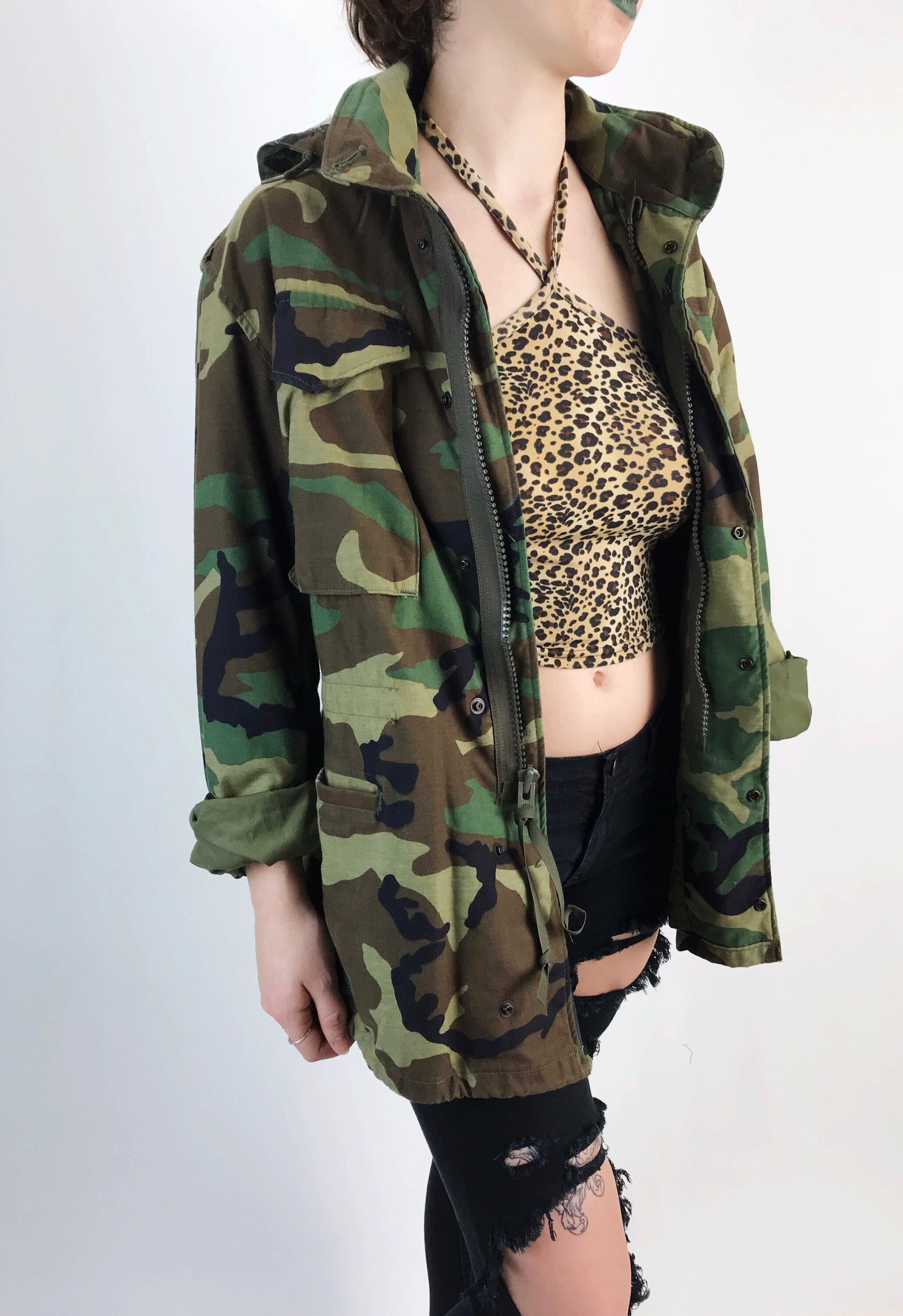 heavy army jacket