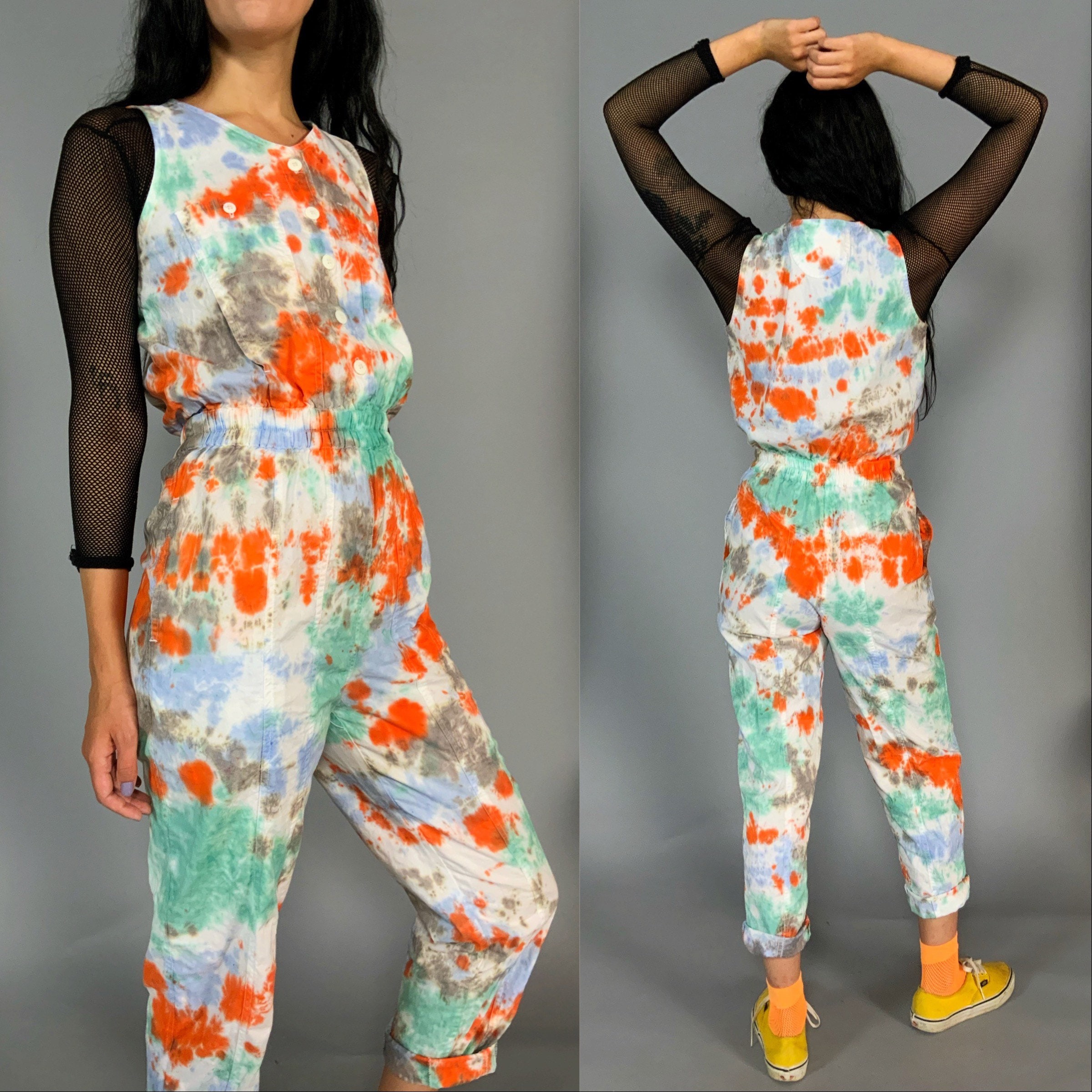 neon one piece jumpsuit