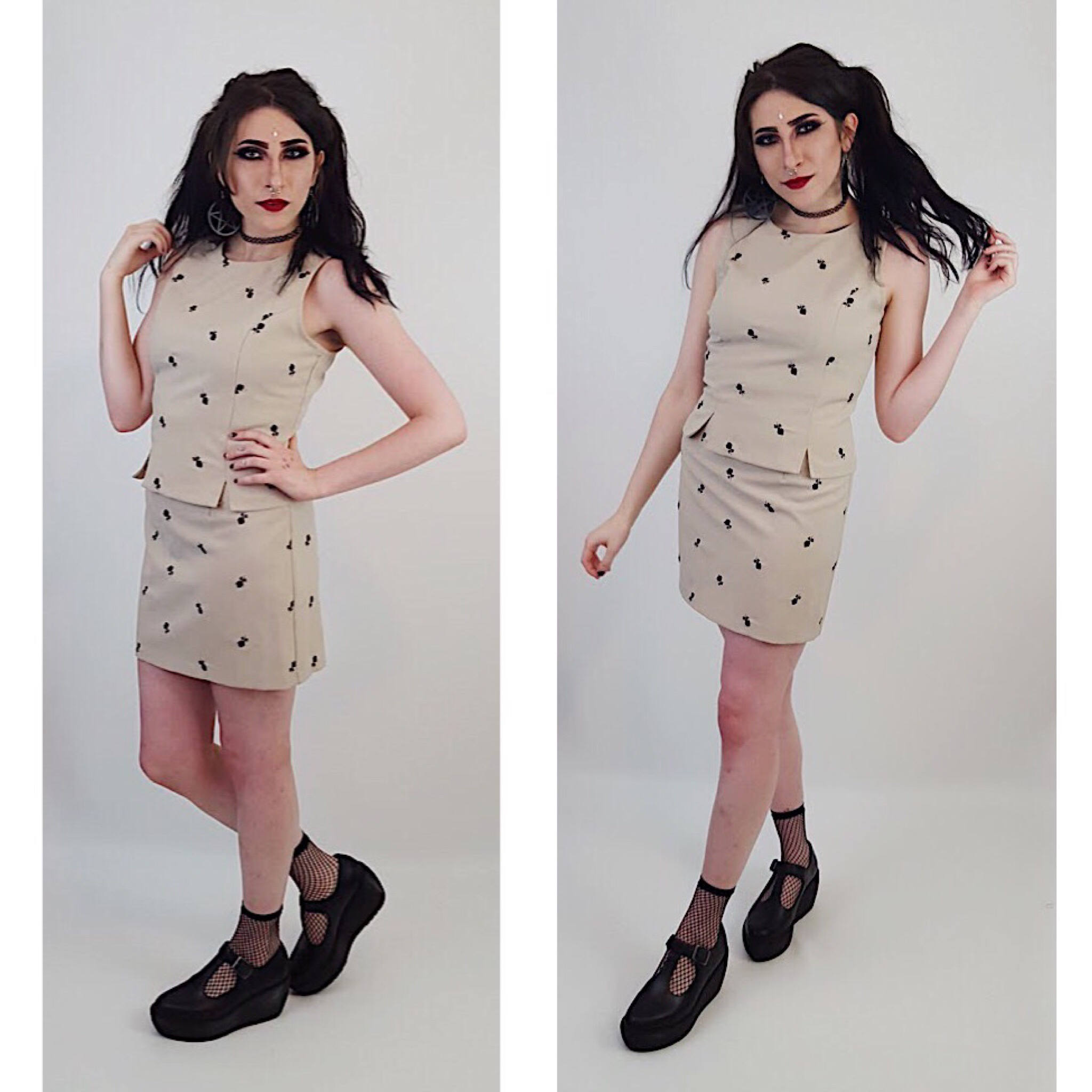 90s 2 piece outfit