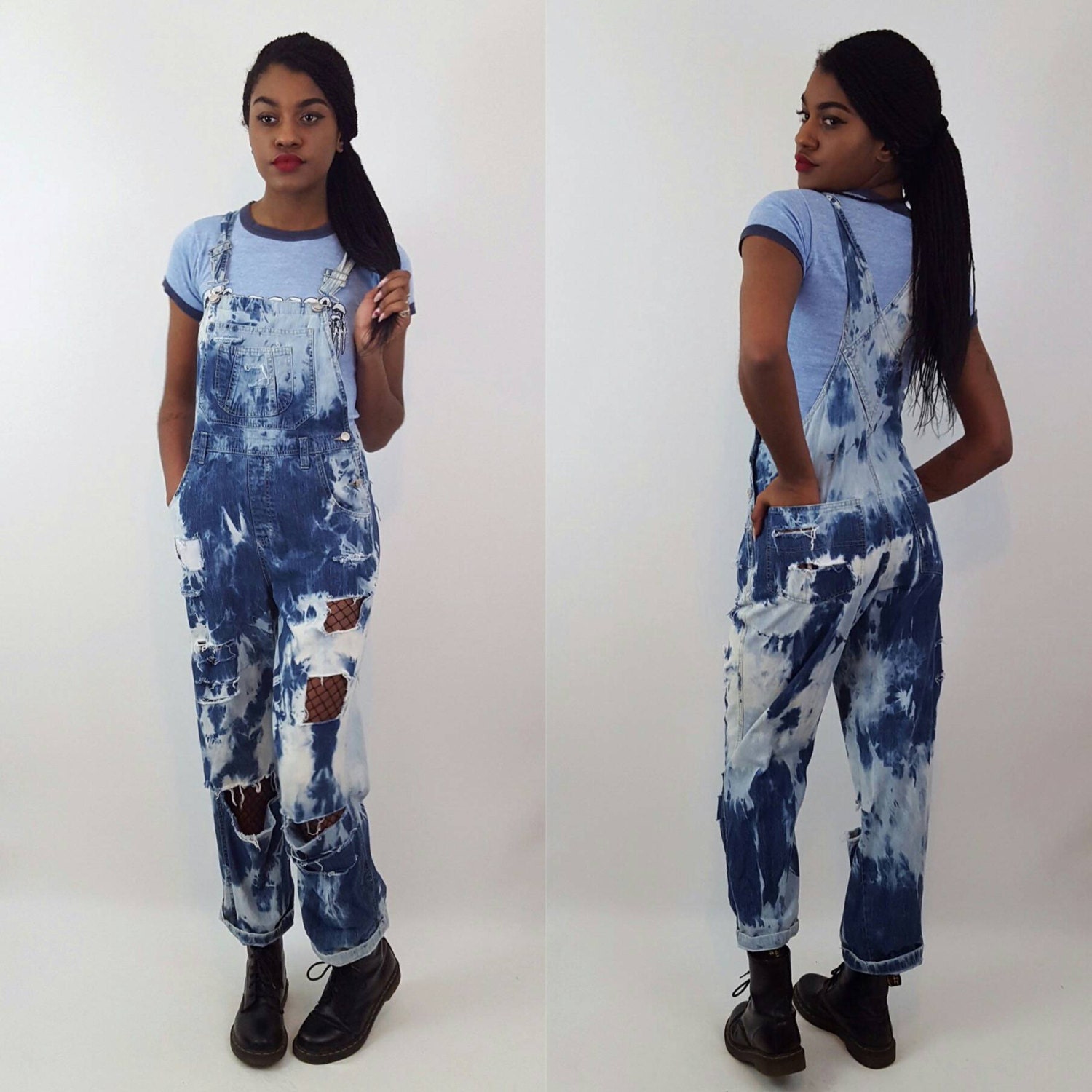 bleached overalls