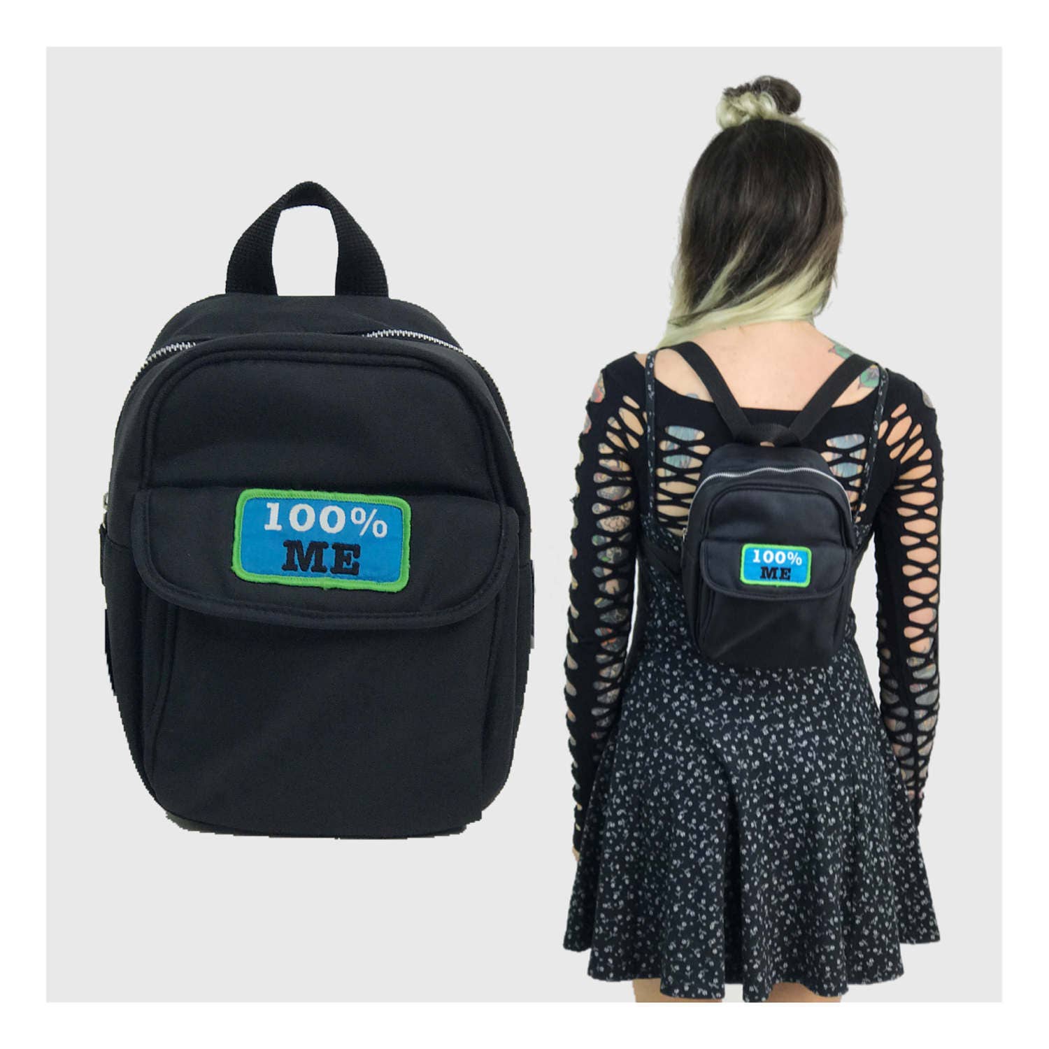 90s mini backpack purse