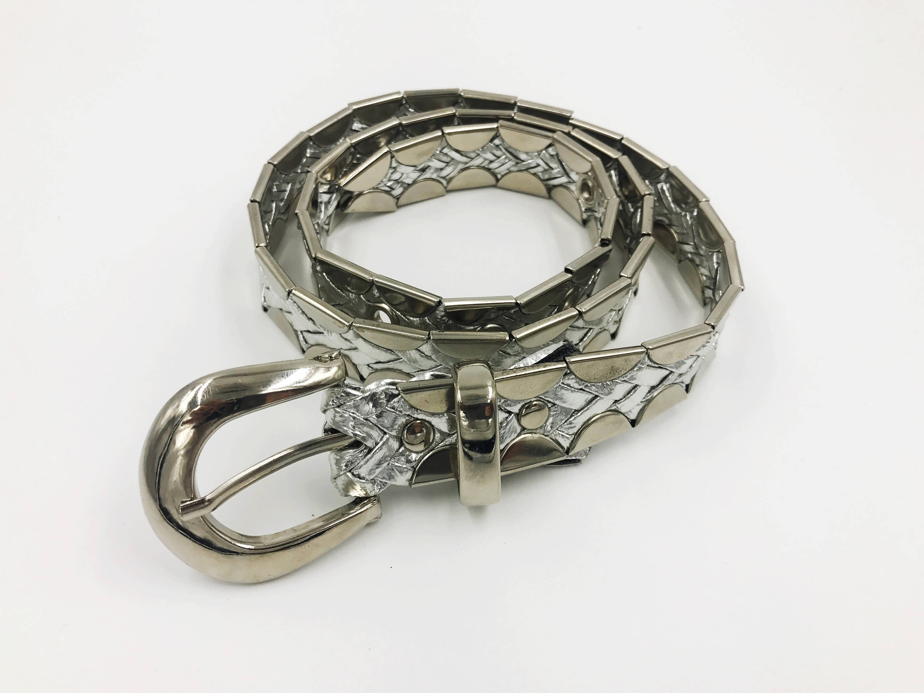 Medium Vintage Metal Statement Belt