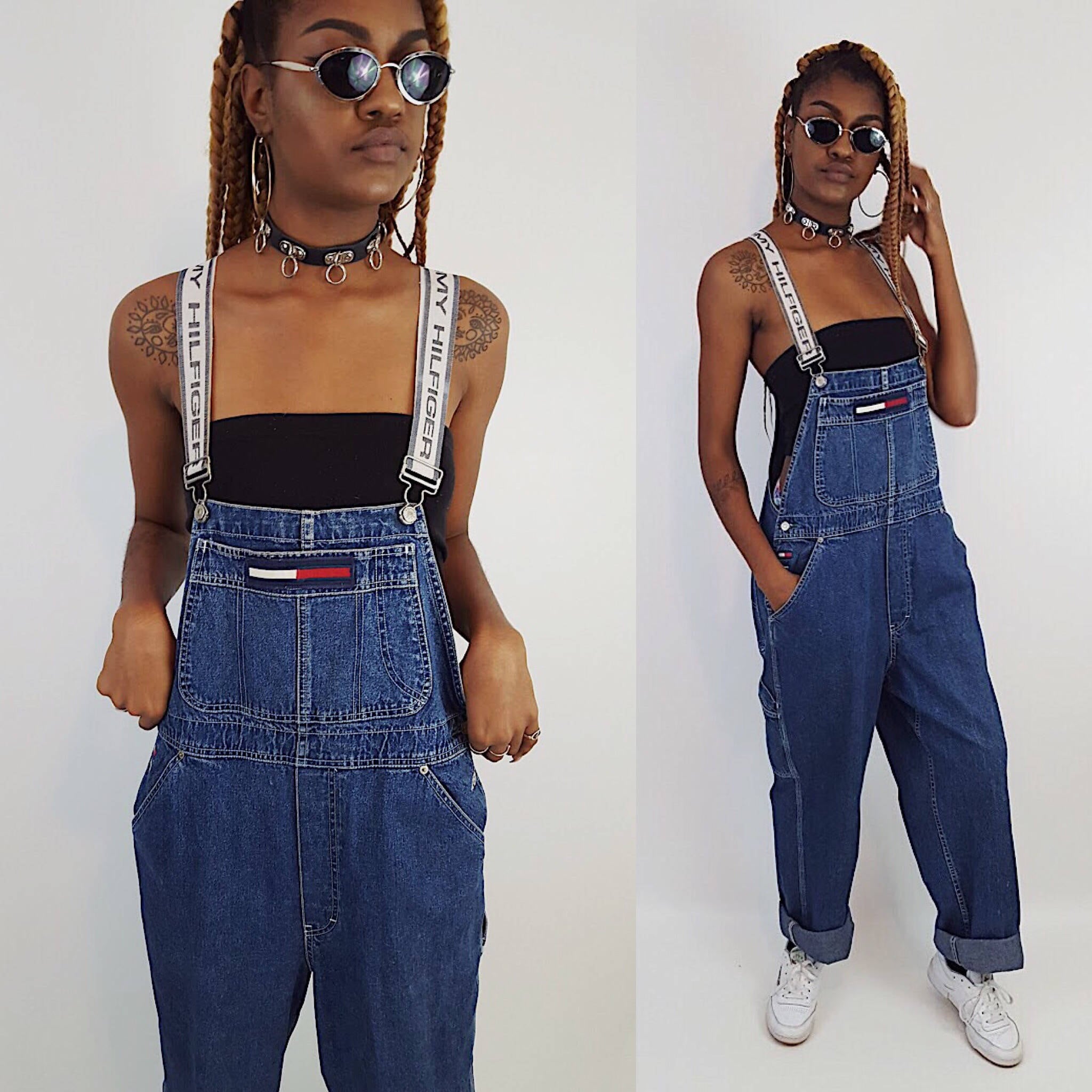 tommy jeans 90s dungaree