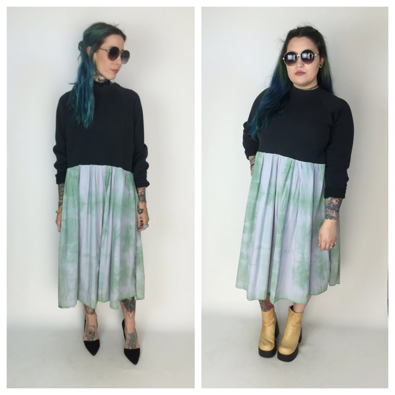 lunar eclipse midi dress