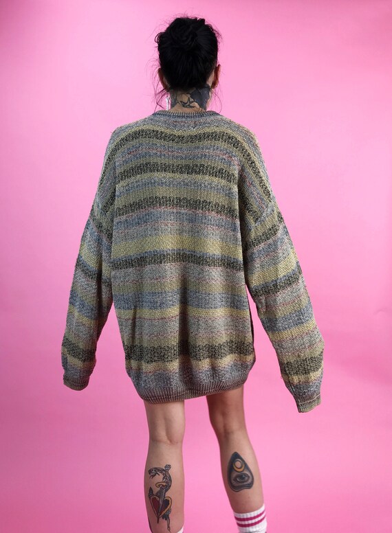 90 ' s pour homme copain rayée texturée copain homme tricot pull XL Plus taille cavalier - tons de terre fine horizontale ample rayé pull lin papy 74a9cf 90 ' s pour homme copain rayée texturée copain homme tricot pull XL Plus taille cavalier - tons de terre fine horizontale ample rayé pull lin papy 74a9cf