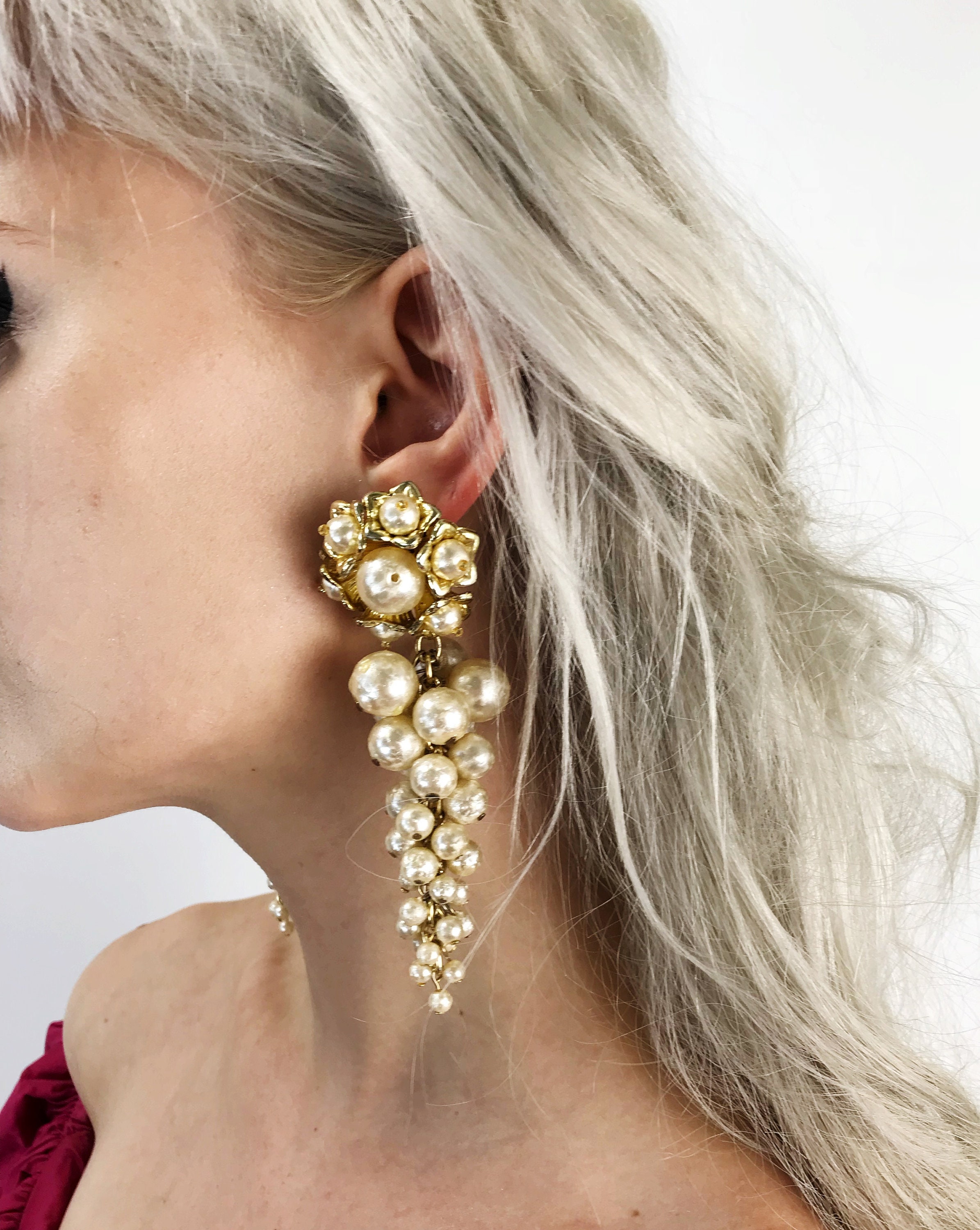 pearl earrings pearl earrings