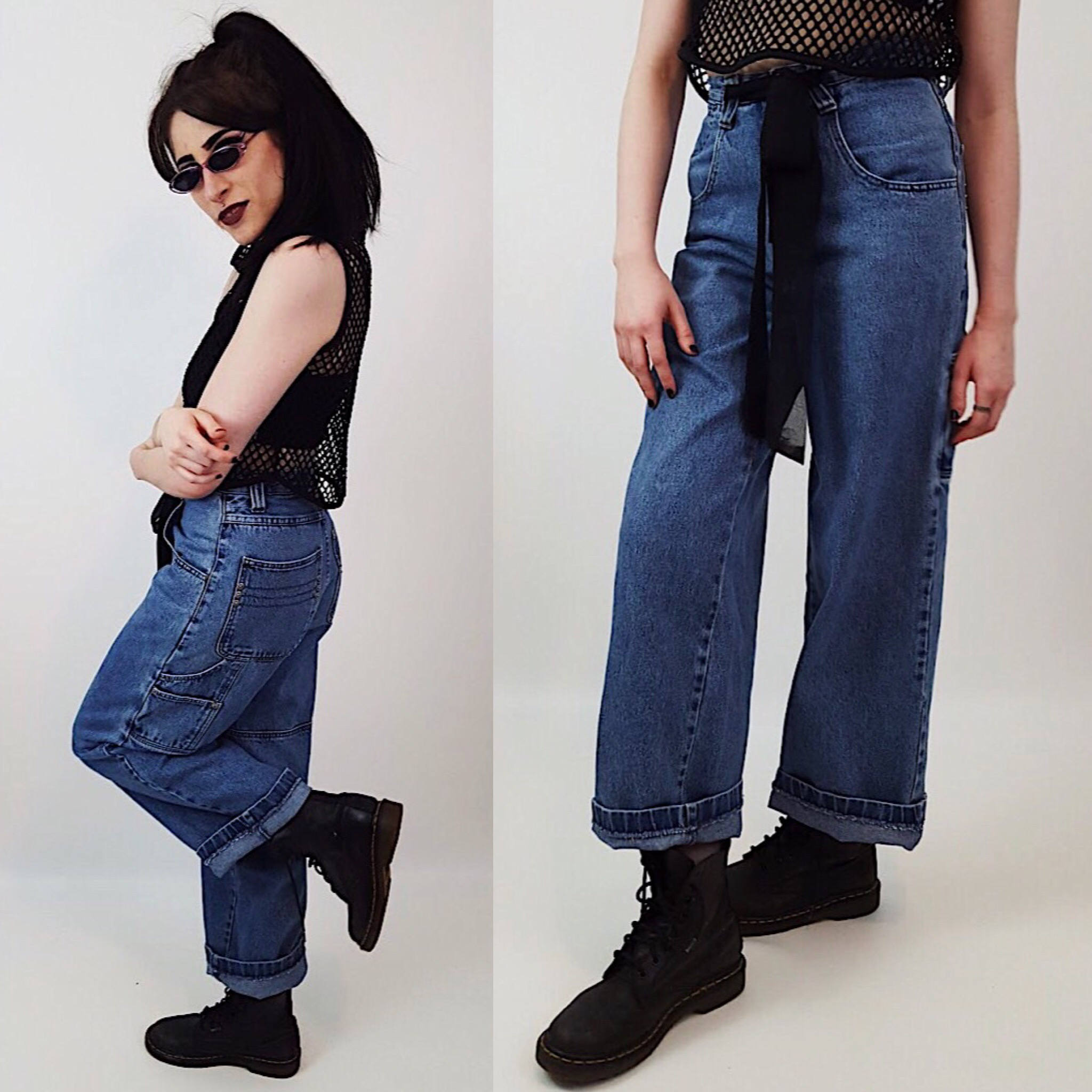 skater girl baggy pants