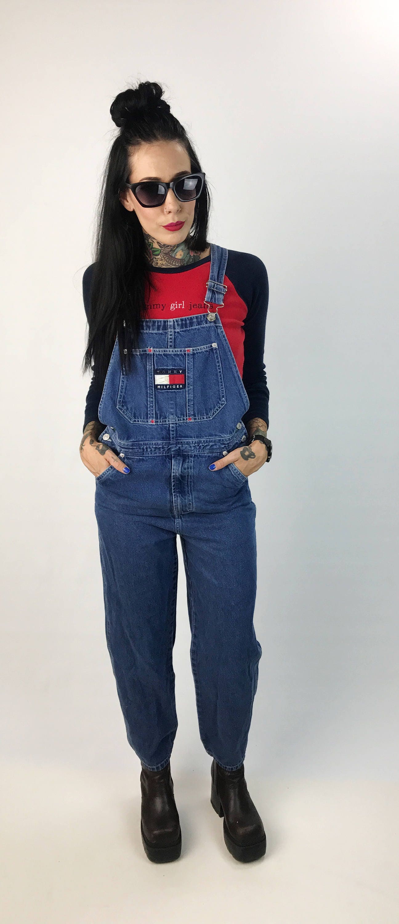 tommy hilfiger women's overalls