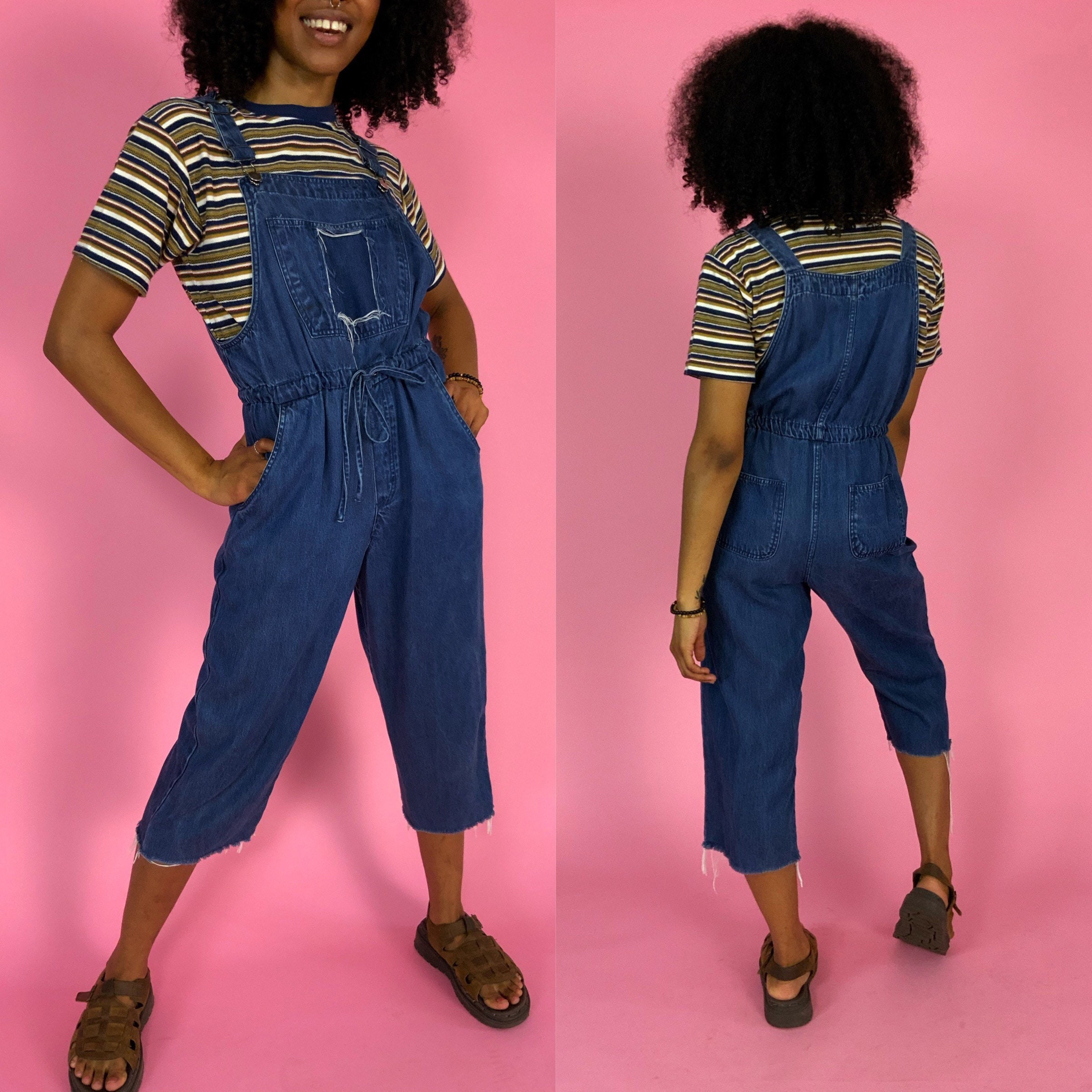 jean overall jumper