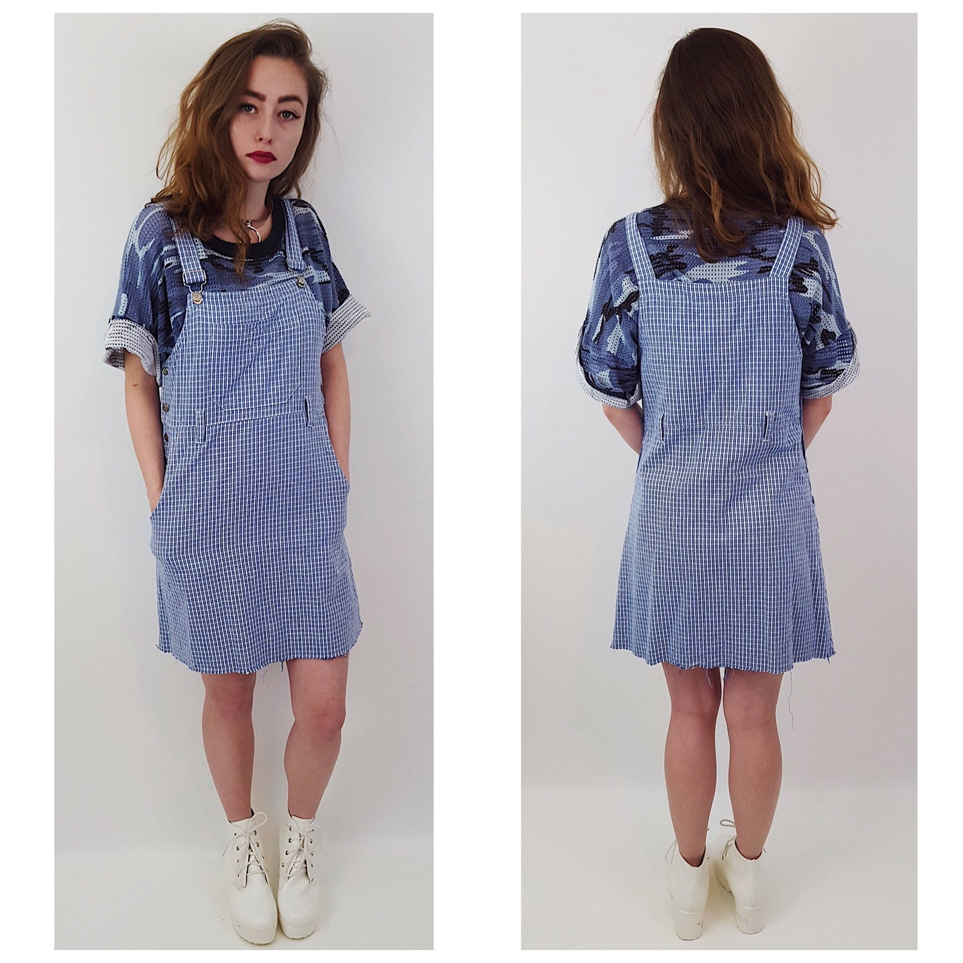 90's overall dress