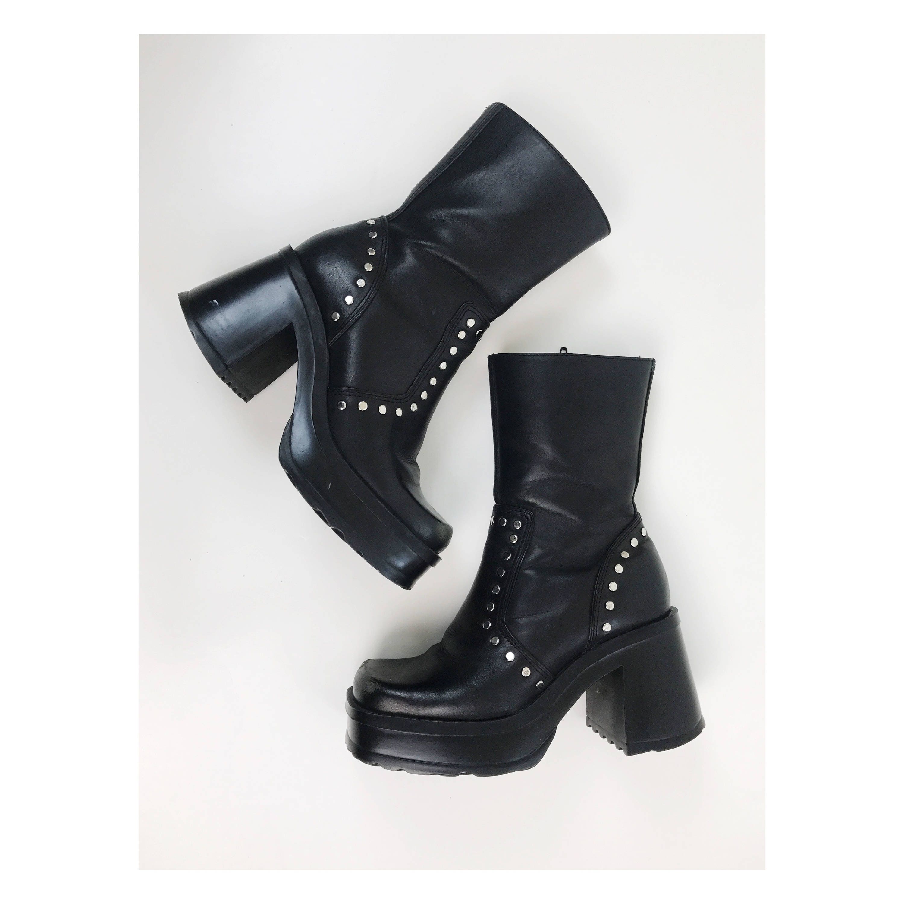 steve madden chunky boots