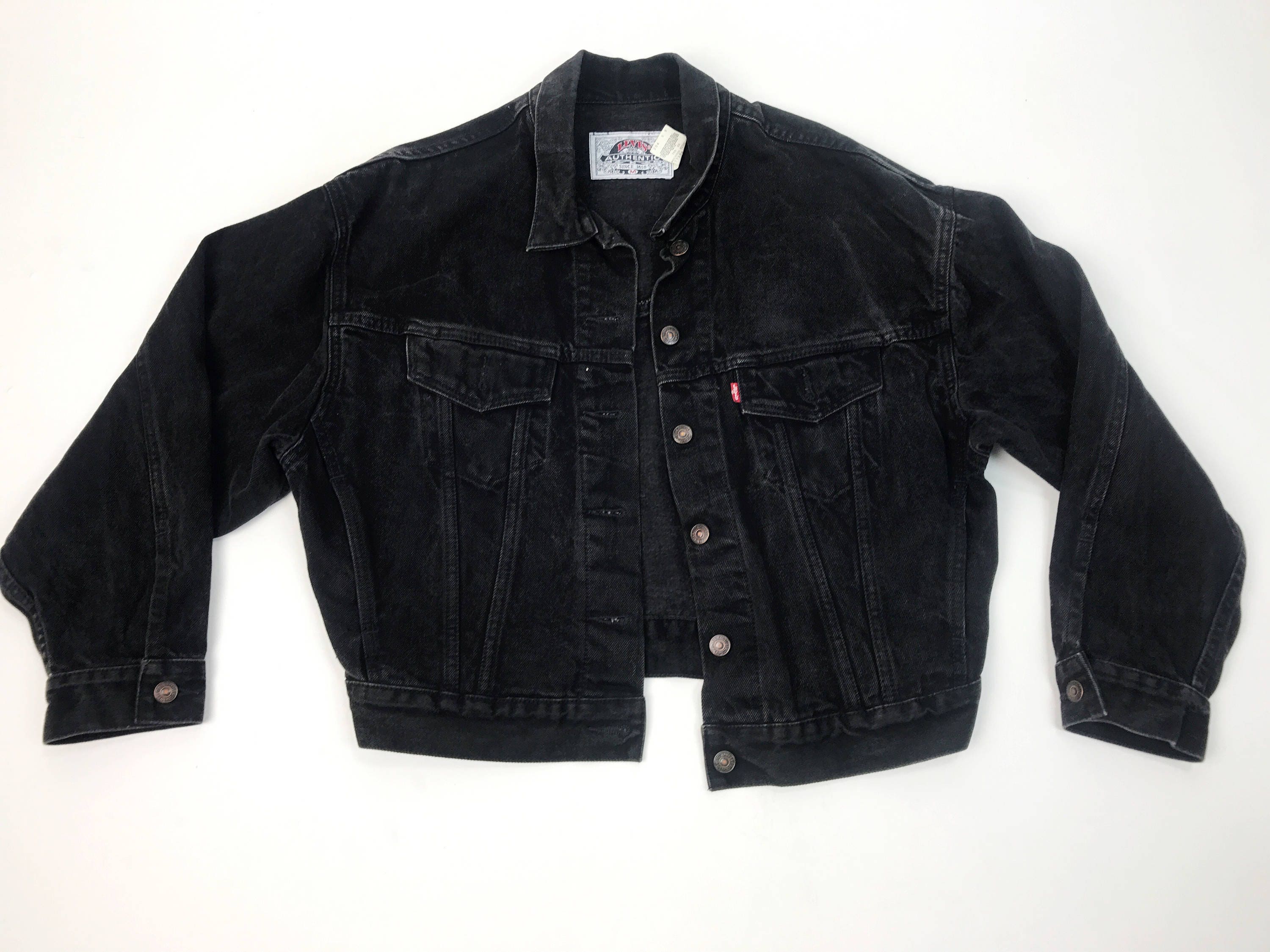 black levis denim jacket
