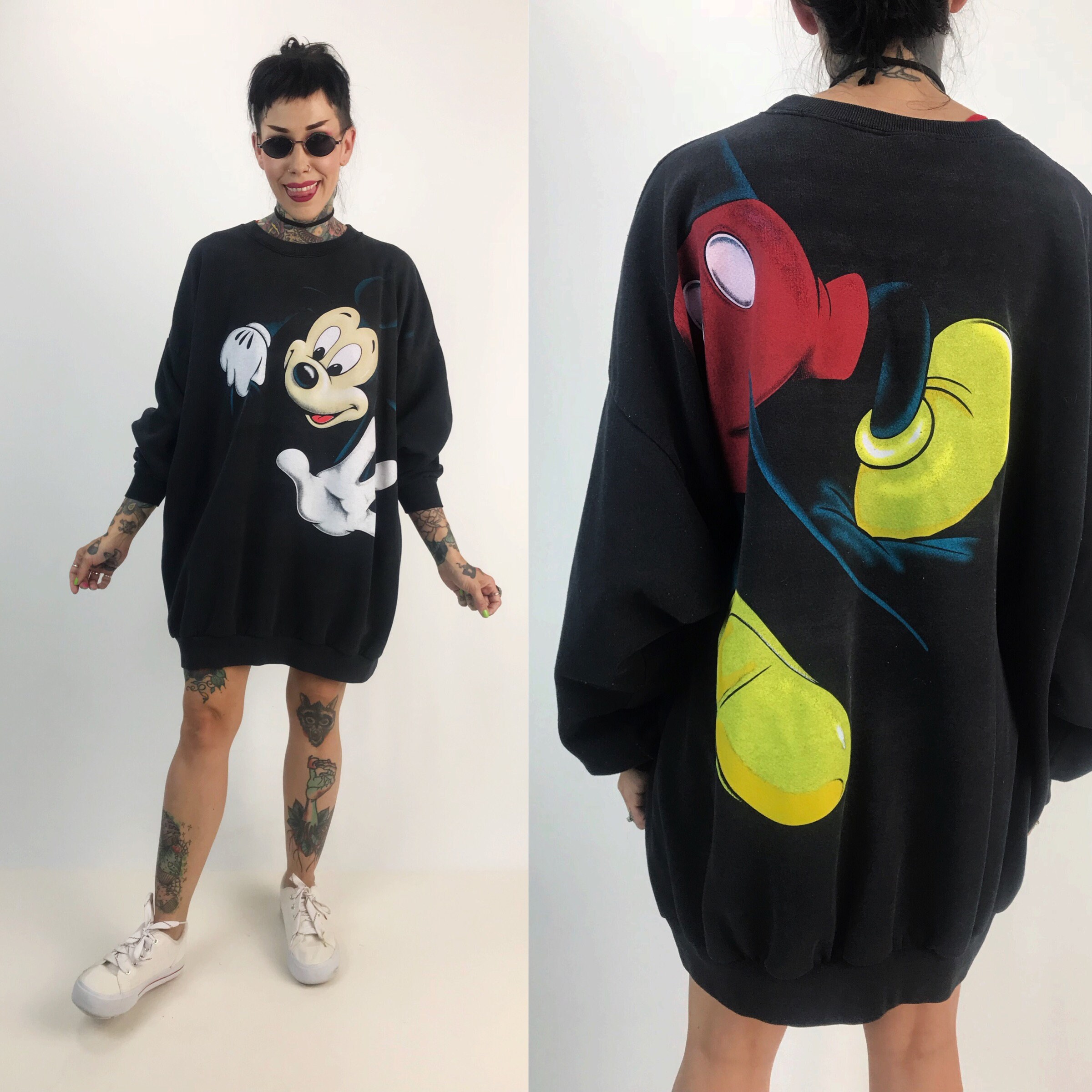 plus size mickey mouse hoodie