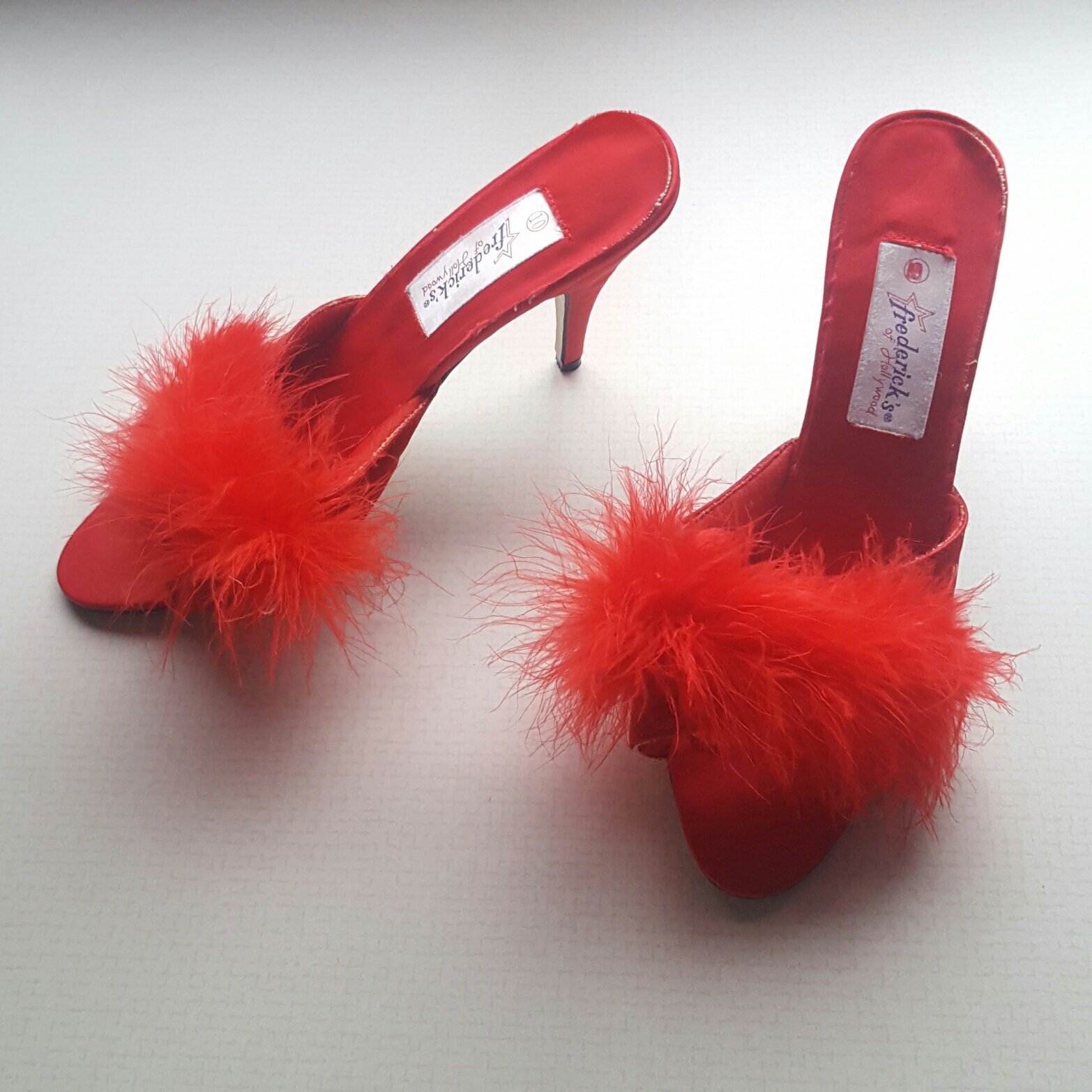 3 inch feather heels