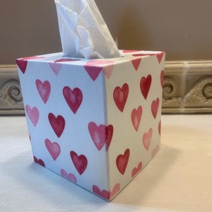 Contemporary Hearts Valentine Tissue Paper – Gift Box Market