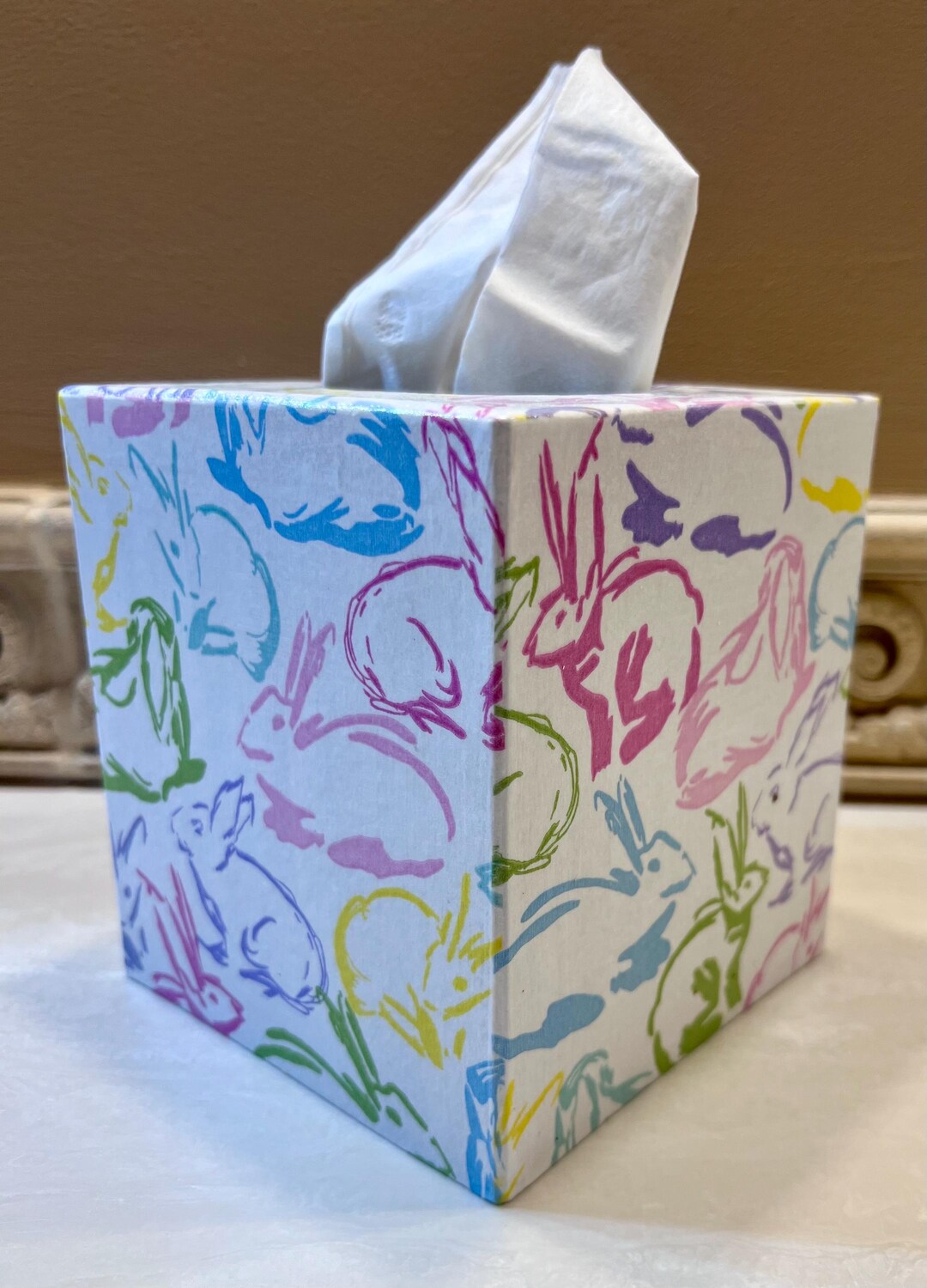 Hip Hop Rabbits Tissue Box Cover - Etsy