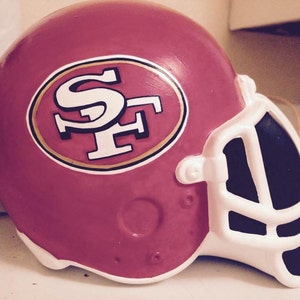 Football helmet banks