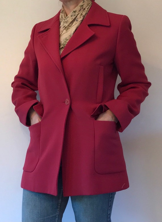 vintage designer coat Gianfranco Ferre Studio woo… - image 1