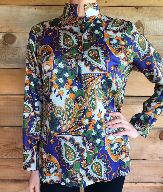 Nehru jacket shirt collar psychedelic sixties 60's