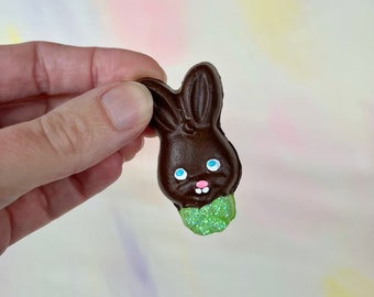 Chocolate Easter Bunny Magnet