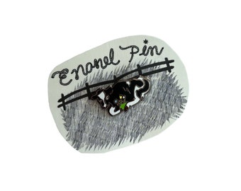 Sleepy Cow Pin