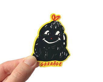 Cute Garbage Sticker