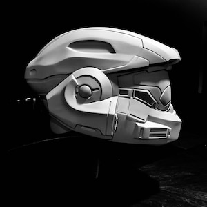 Fan made, Not official gear. Halo Reach Noble 6 inspired helmet. Version 2.0
