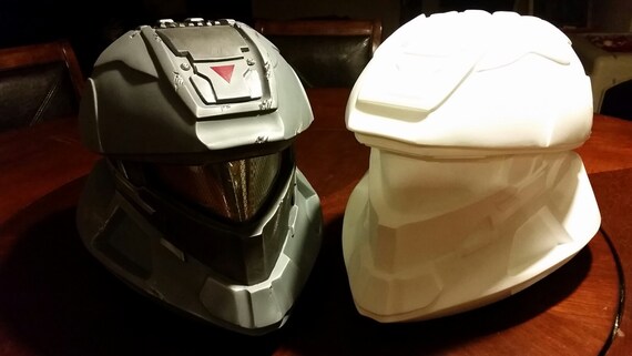 Lufter Gemacht Halo 4 Scout Helm Master Chief Etsy
