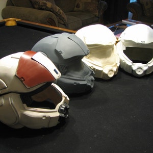 Halo 4, Infinity marine, inspired fan made helmet RAW UNFINISHED CASTING. image 4