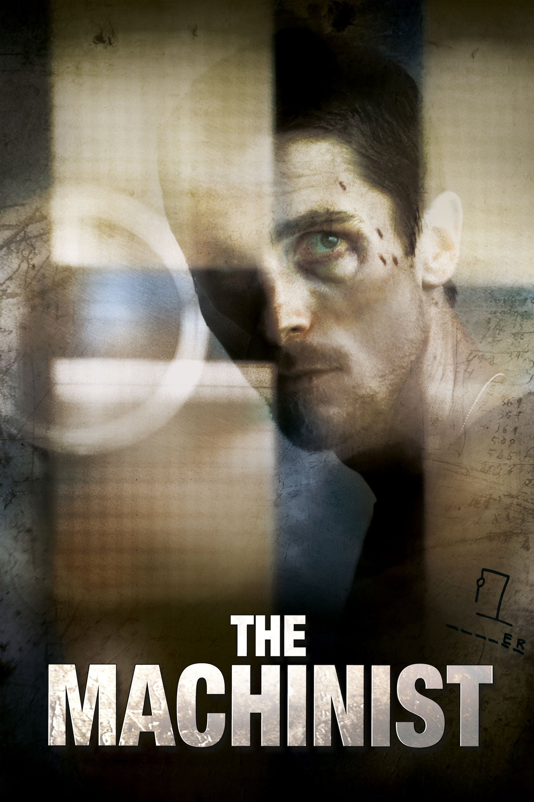 The Machinist Movie Poster Christian Bale Etsy The Machinist Movie Poster Christian Bale Etsy