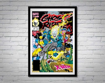 Ghost Rider Issue 27 Comic Book Poster Gambit Brood