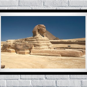 The Great Sphinx of Giza Egypt Poster