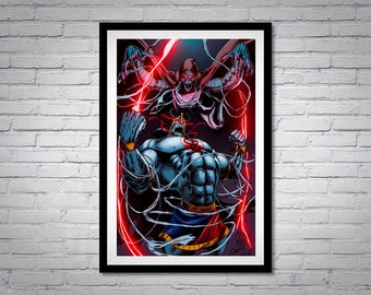 Thundercats Villain Mumm-Ra Transformation Poster
