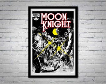 Moon Knight Issue 21 Comic Book Poster Monsters