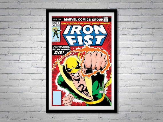 IRON FIST アートポスターSET！！ Amazon.com: Trends International Marvel Trading Cards - Iron Fist