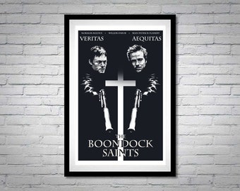 The Boondock Saints Cross Movie Poster Sean Patrick Flanery Norman Reedus
