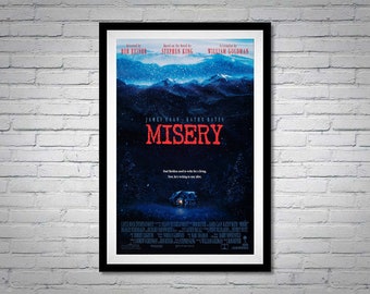 Póster de la película Miseria James Caan Kathy Bates