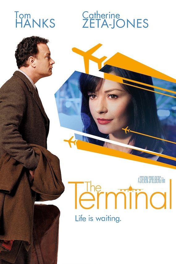 The Terminal Movie Poster Tom Hanks Catherine Zeta-jones - Etsy