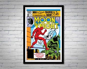 Moon Knight Issue 13 Comic Book Poster Daredevil Jester