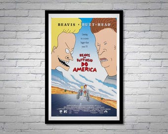 Beavis and Butt-Head Do America Movie Poster