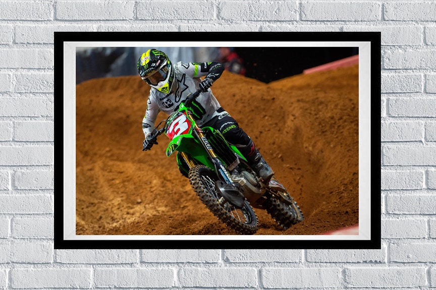 Colt Nichols, Supercross, Motocross, signed, autographed, 11x17 poster, COA will be included Colt Nichols, Supercross, Motocross, signed, autographed, 11x17 poster, COA will be included
